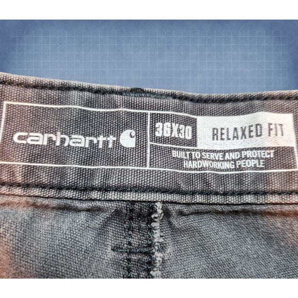 2 Pair Carhartt Work Pants - Picture 12 of 14
